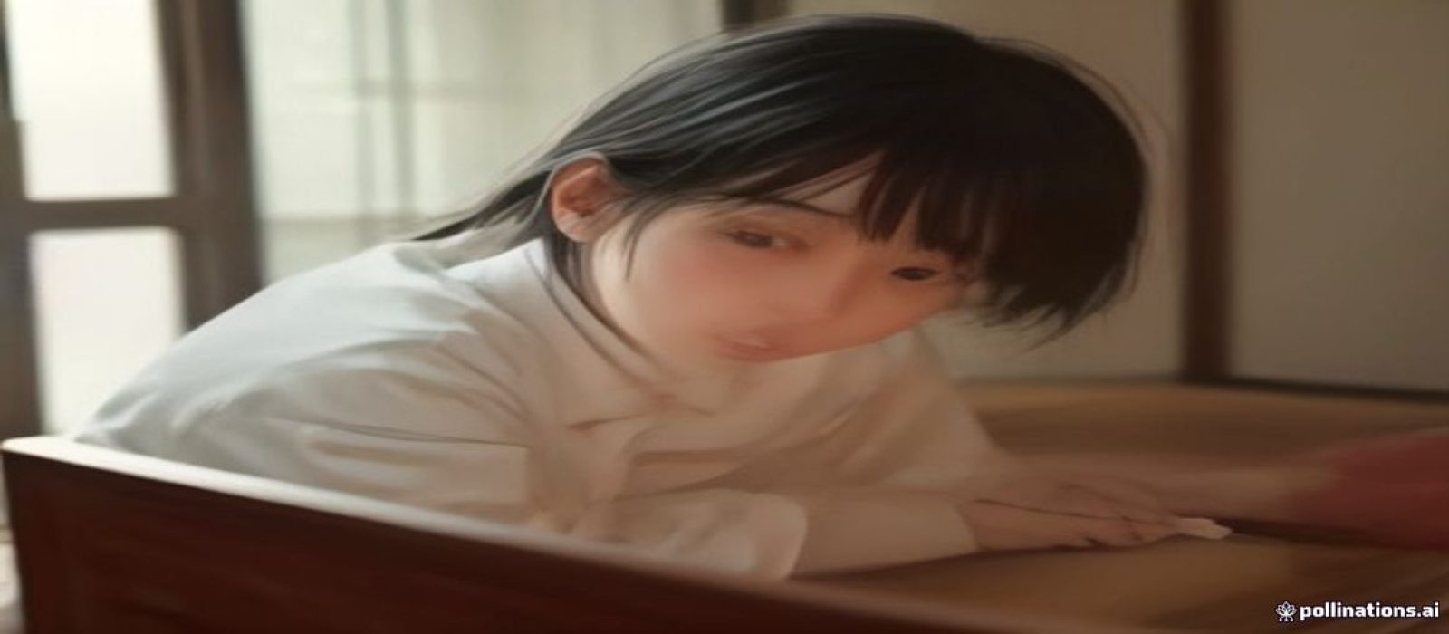 暗色影刊风格的编辑部工作台，屏幕微光映在摊开的选题笔记上，擦边短剧在线观看的编辑正在核对剧集条目信息